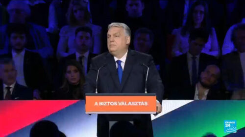 Hungary PM Orbán gives inflammatory speech before April elections