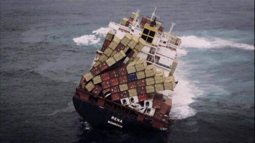 Lost shipping containers: Onions, plastic pellets and phones wash ashore