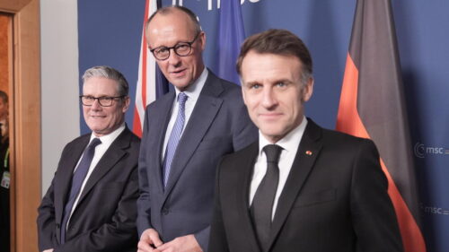 Macron tells Munich conference that Europe must become geopolitical power in its own right