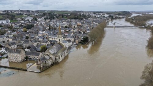 Man missing in Loire River as record rains lash France