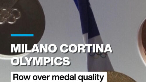 Milano Cortina Olympics: Row over medal quality