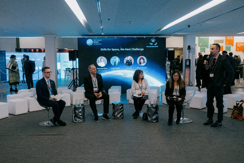 Agora session on skills for space. Credit: Business Bridge Europe.