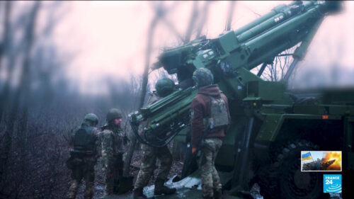 On the front line with a Ukrainian air assault unit equipped with Caesar howitzers