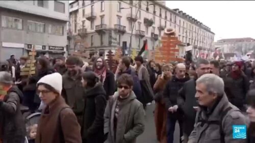 Protests rock Milan over economic and environmental cost of Winter Olympics