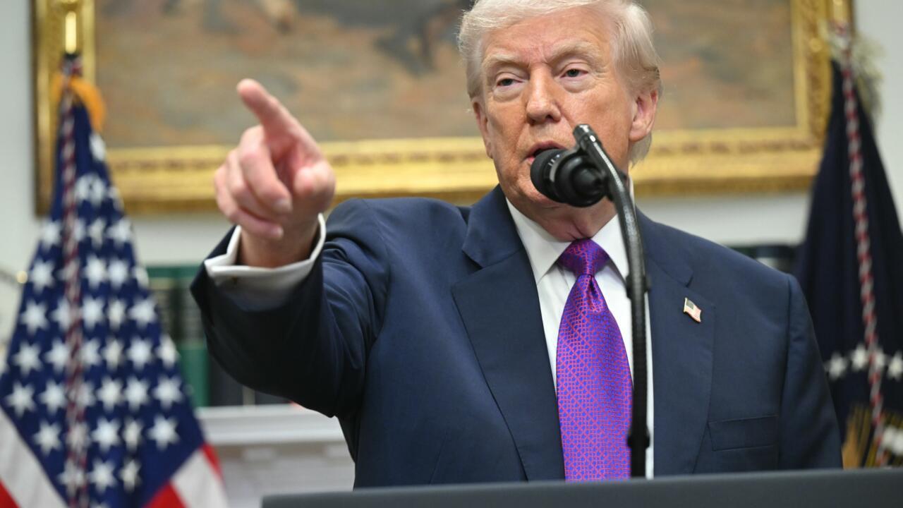 Le président américain Donald Trump s