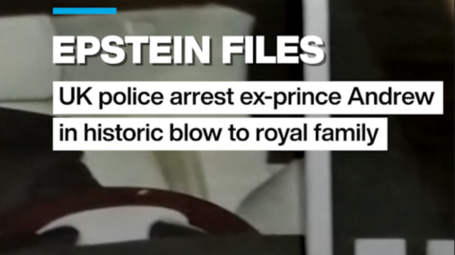 UK police arrest ex-prince Andrew in historic blow to royal family