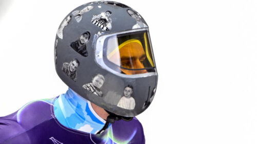 Ukraine skeleton racer disqualified from Olympics over memorial helmet