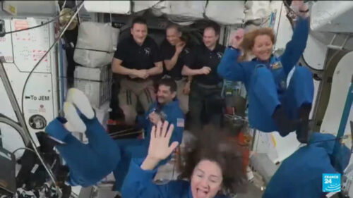 NASA’s crew-12 docks at International Space Station