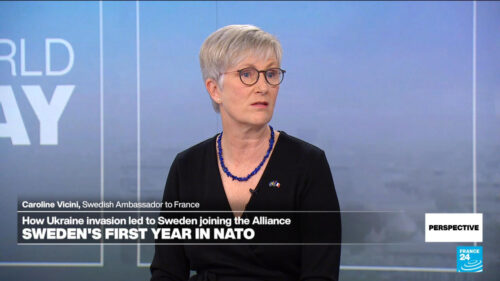 Sweden ‘very happy to be members of NATO’, Swedish ambassador to France says