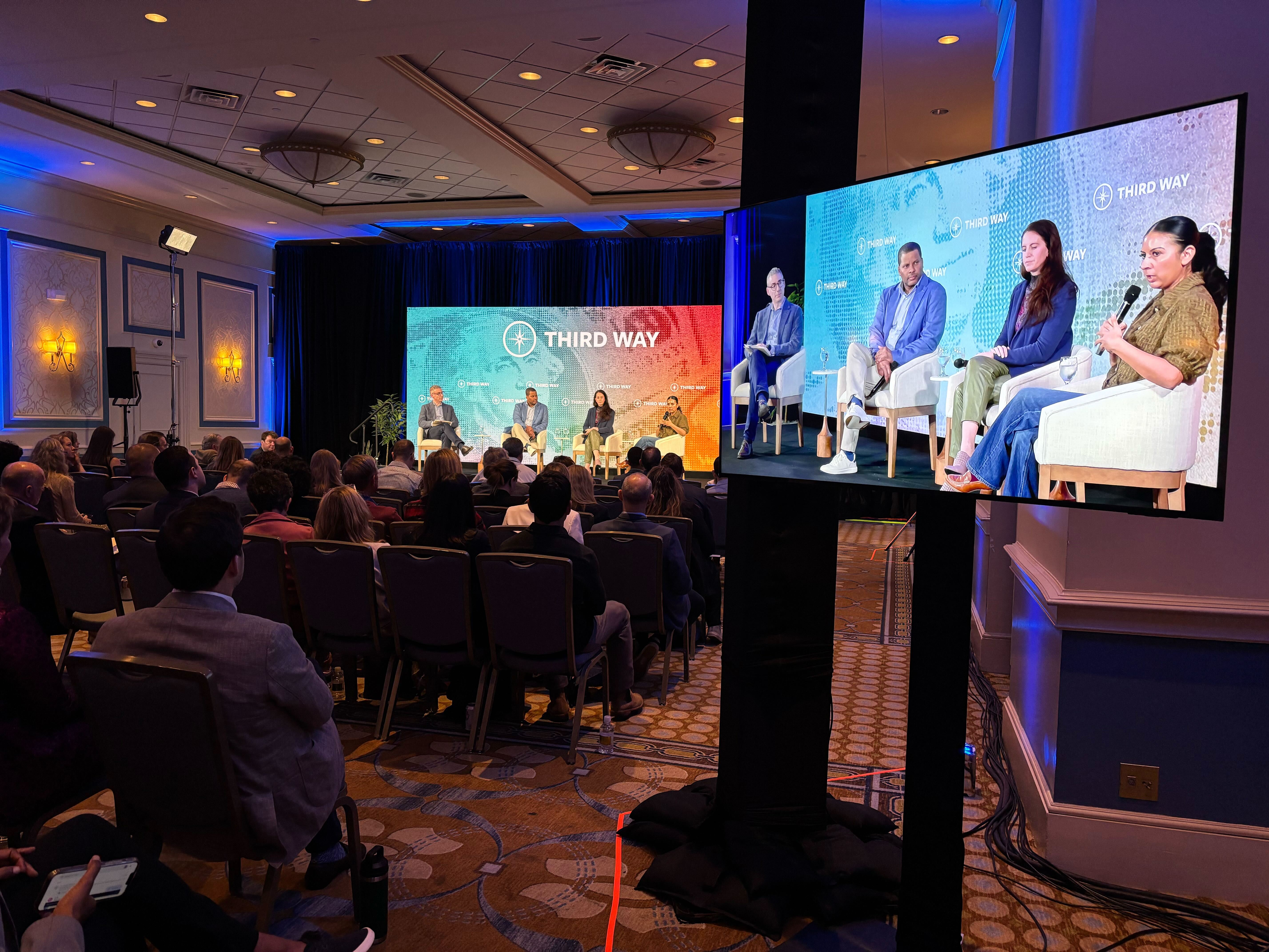 At a gathering of top consultants and strategists, center-left Democrats pitched how to talk about foreign policy in 2028.