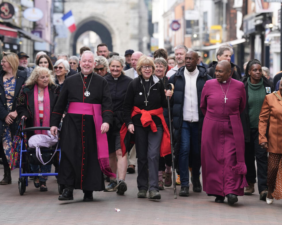 The Archbishop of Canterbury Dame Sarah Mullally.