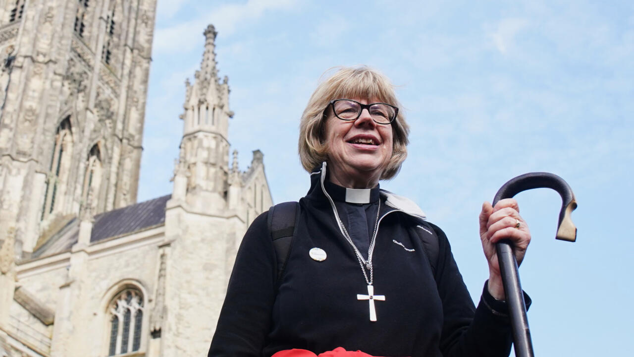 The Archbishop of Canterbury Dame Sarah Mullally.