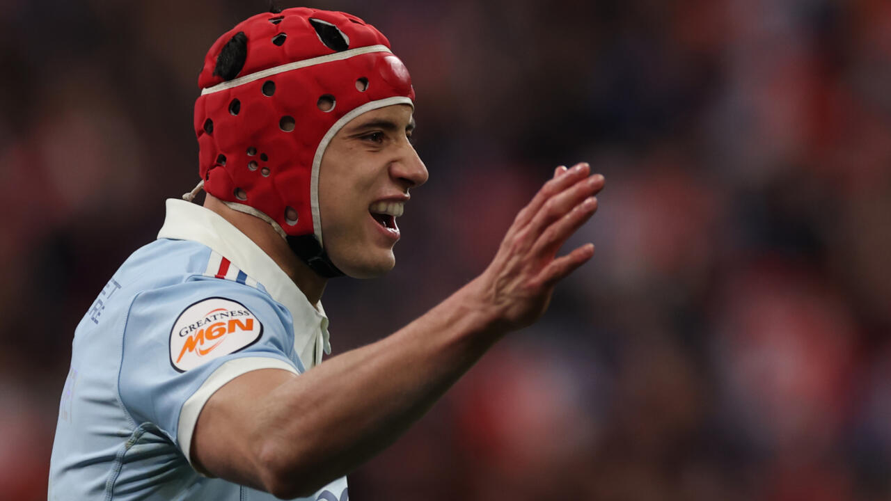 England lock Ollie Chessum scored two tries and made another