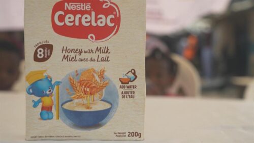 High amounts of sugar found in Nestlé baby cereal sold in Africa