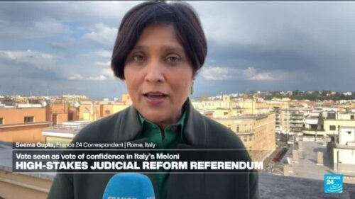 Italy divided over Meloni government, referendum exit polls show