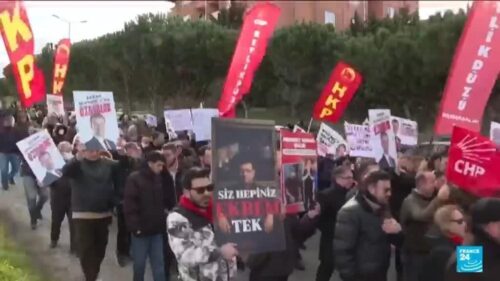 Jailed Istanbul mayor goes on trial in corruption case slammed as political