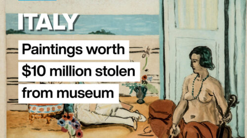 Paintings by Renoir, Cézanne and Matisse stolen from Italian museum