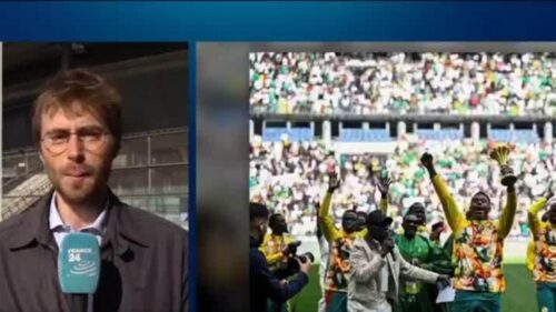 Senegal celebrate AFCON win at Stade de France after being stripped of title