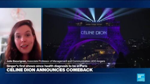 ‘A New Day Has Come’: Veritable treasure hunt as Eiffel Tower fêtes Paris return of Celine Dion