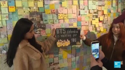 BTS fans take over central Seoul for K-pop kings’ big comeback