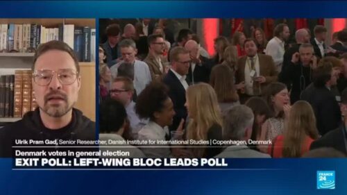 Danish PM’s left bloc leads election, but no majority