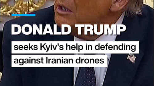 Donald Trump seeks Kyiv’s help in defending against Iranian drones