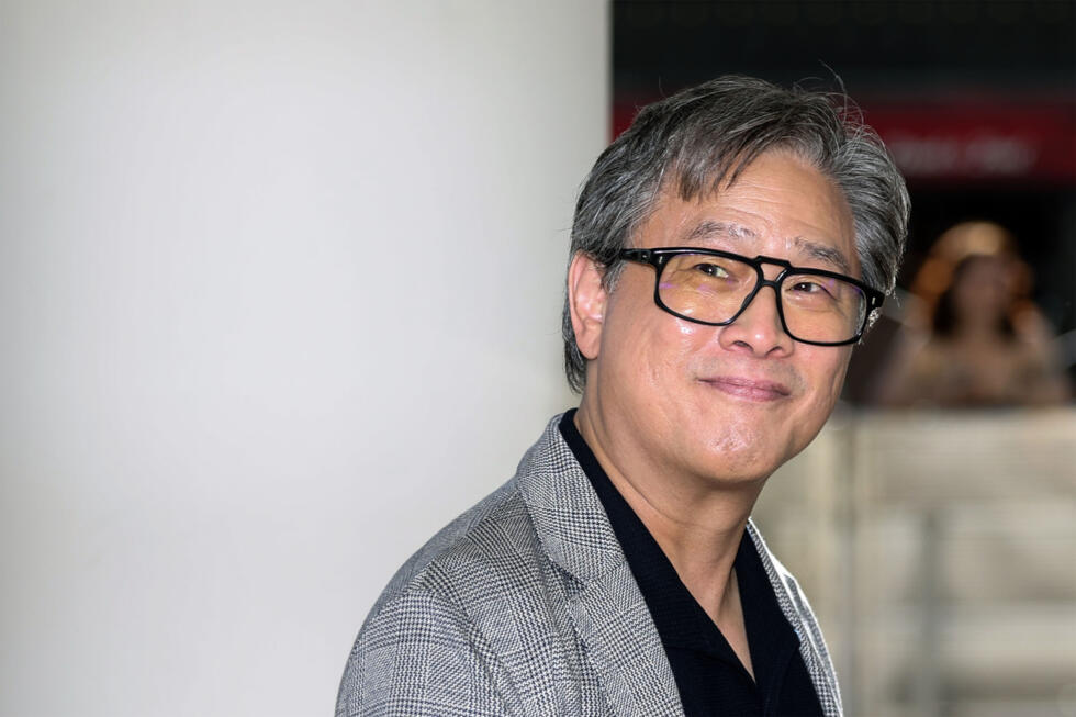 President of the jury South Korean director, screenwriter and producer Park Chan-wook arrives at the Grand Hyatt Cannes Hotel Martinez