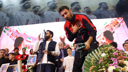 Iran holds farewell ceremony for 2026 World Cup football team