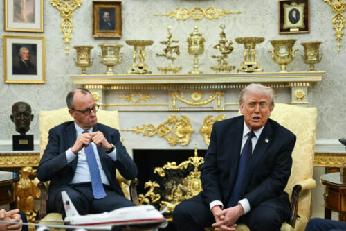Merz shrugs off Trump clash over troops, trade