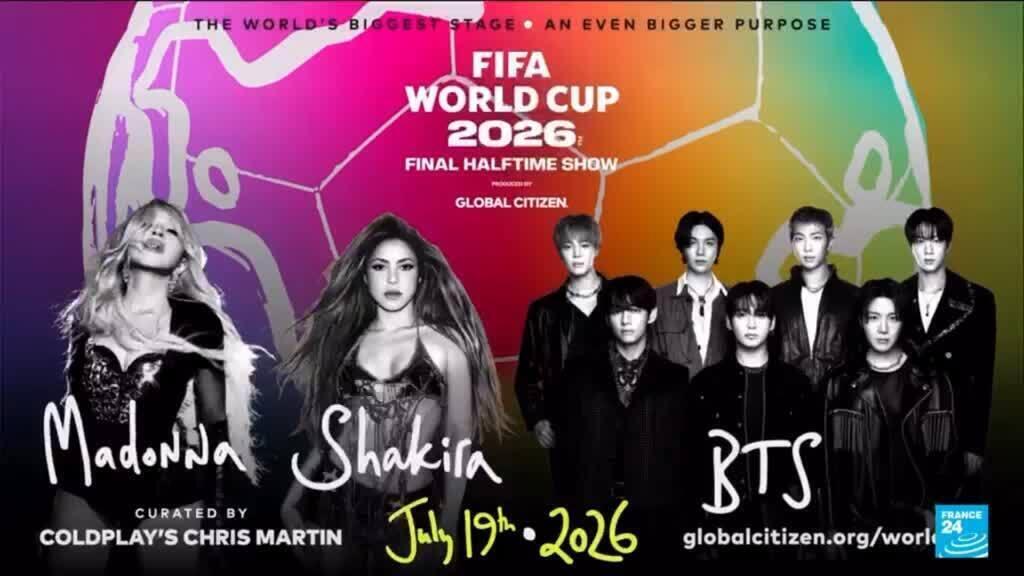  Madonna, BTS, Shakira... First World Cup final half-time show
