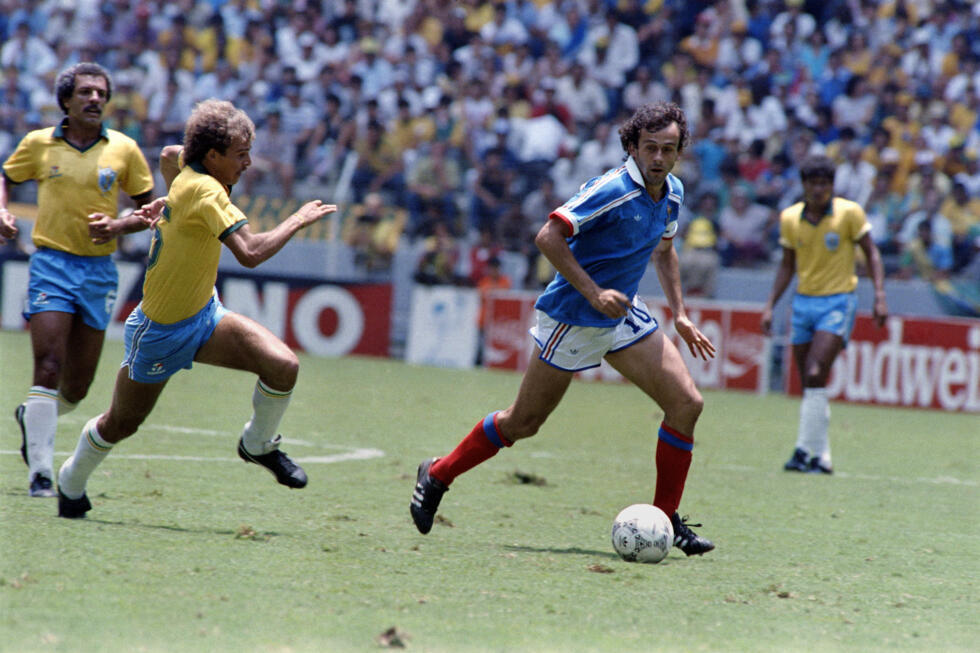 Michel Platini a participé à ce France - Brésil entrait dans la légende lors de la Coupe du monde 1986
