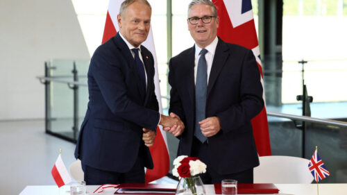 Starmer and Tusk sign UK–Poland defence pact amid warnings over Russian threats