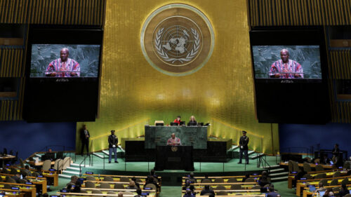 UN General Assembly backs world court climate ruling, US among nations opposing