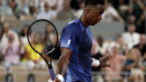 France’s Monfils eliminated in first round for final French Open
