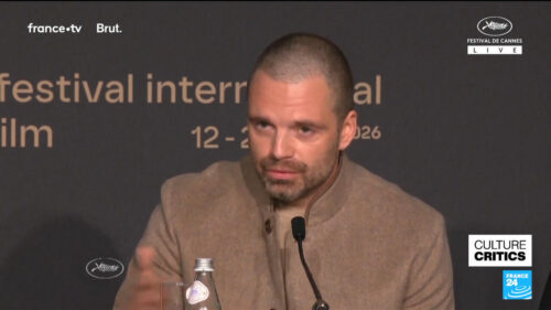 Sebastian Stan’s Cannes transformation stuns in ‘Fjord’ premiere