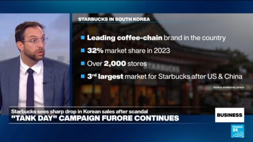 Starbucks in South Korea sees ‘very significant drop in sales’ amid controversy