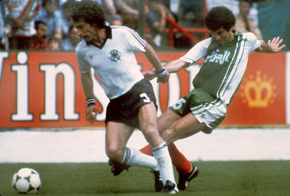 Algeria upset West Germany 2-1 at the 1982 World Cup in Spain.