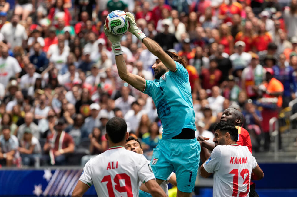 Iran's Alireza Beiranvand: it's been a goalkeepers' tournament so far.