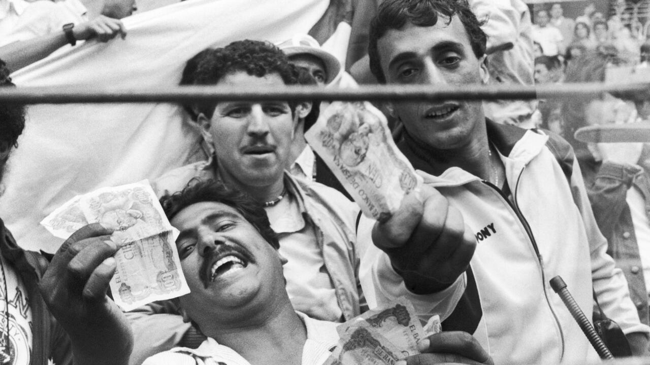 Algeria upset West Germany 2-1 at the 1982 World Cup in Spain.