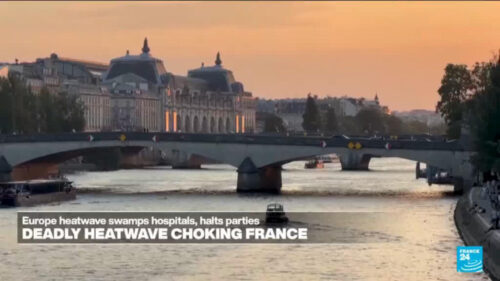 Deadly heatwave choking France