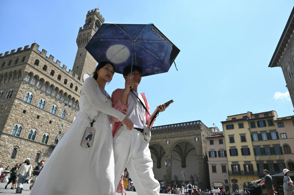 More than two-thirds of Europe is facing temperatures over more than 30C