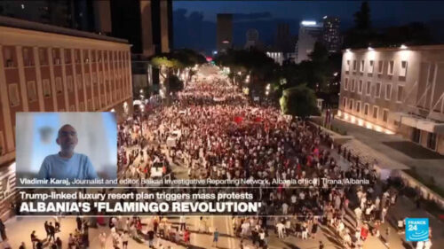 Albania’s “Flamingo revolution”: Trump-linked luxury resort plan triggers mass protests