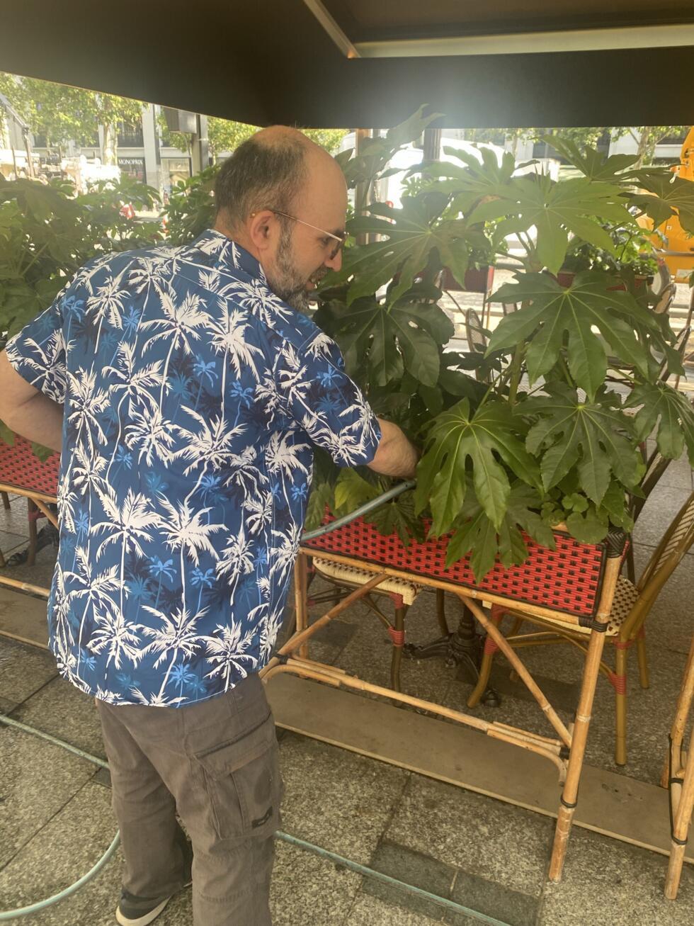 Safiullah, a gardener
