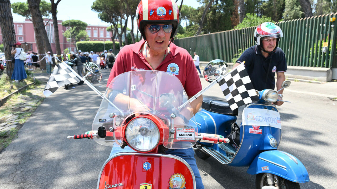 Vespa enthusiasts from around the world are gathering in Rome for the World Vespa Days, which mark the 80th anniversary of the iconic Italian scooter brand, on June 25, 2026.